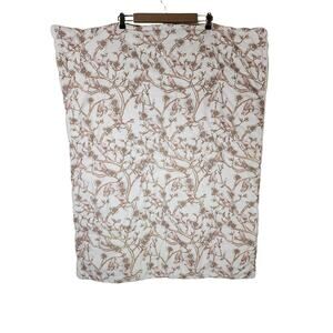 Vintage DWELL STUDIO Blossom Blush Crib Bedding Set (1-Fitted Sheet, 1- Blanket)